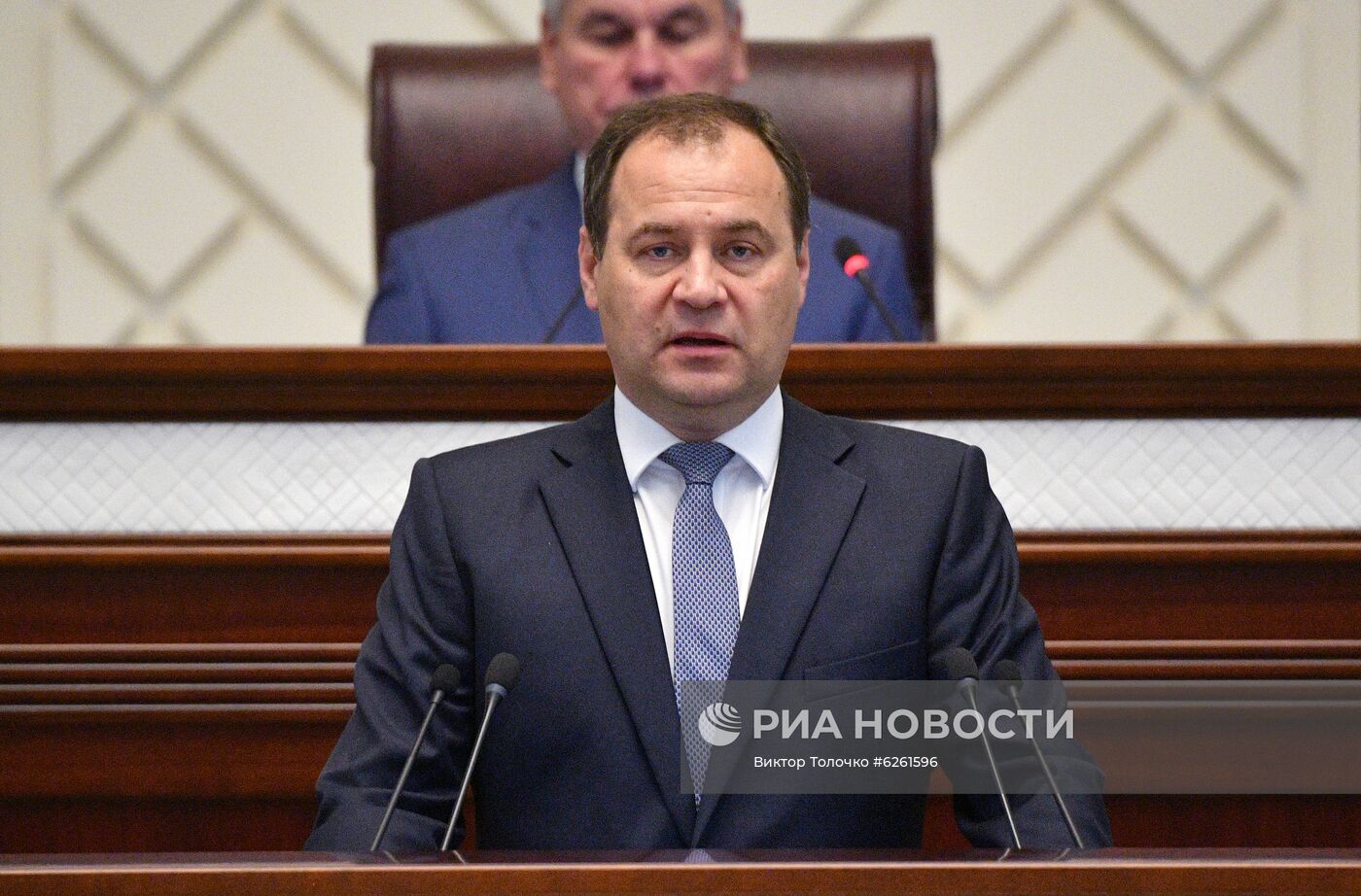 Заседание парламента Белоруссии