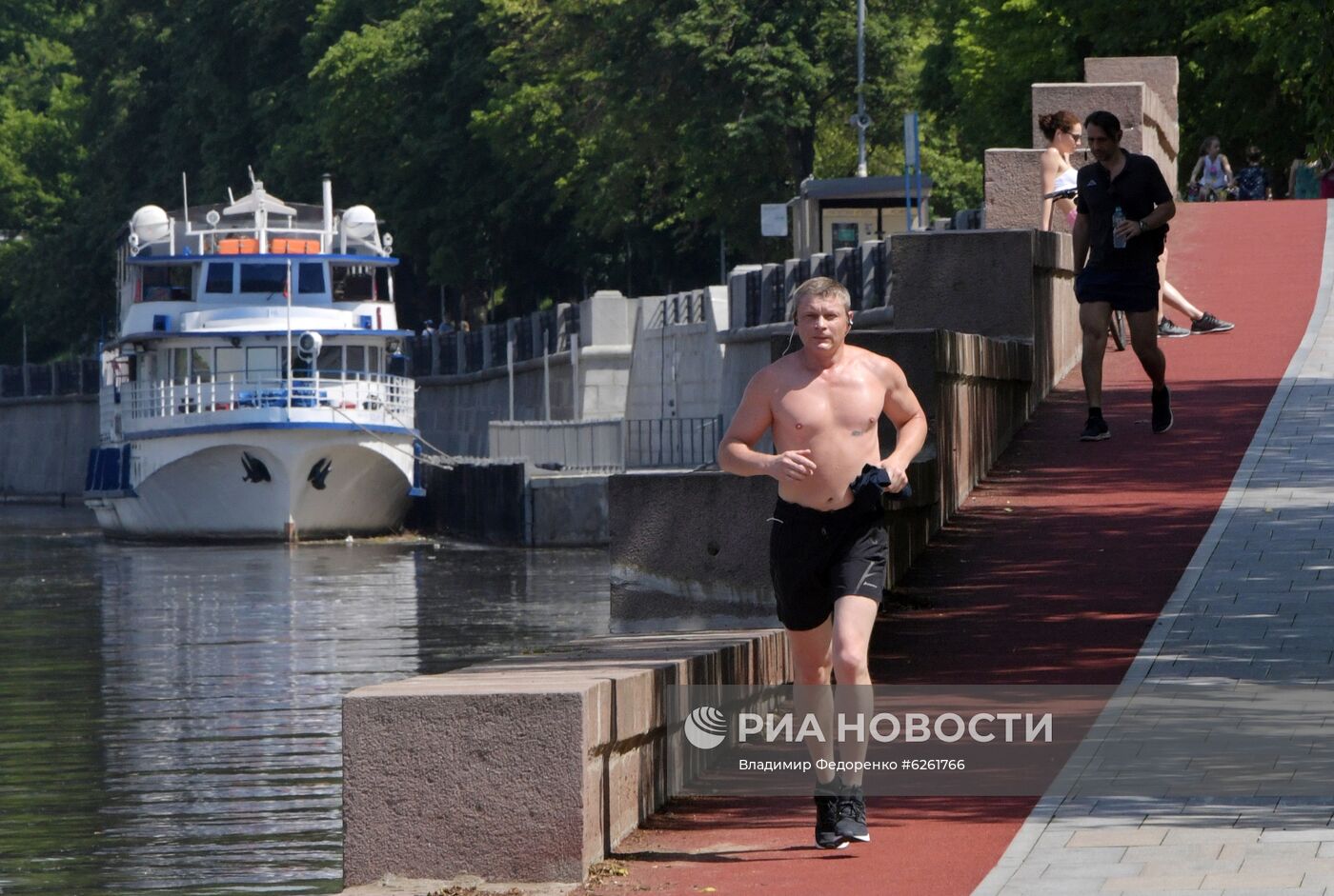 Отдых горожан в Москве