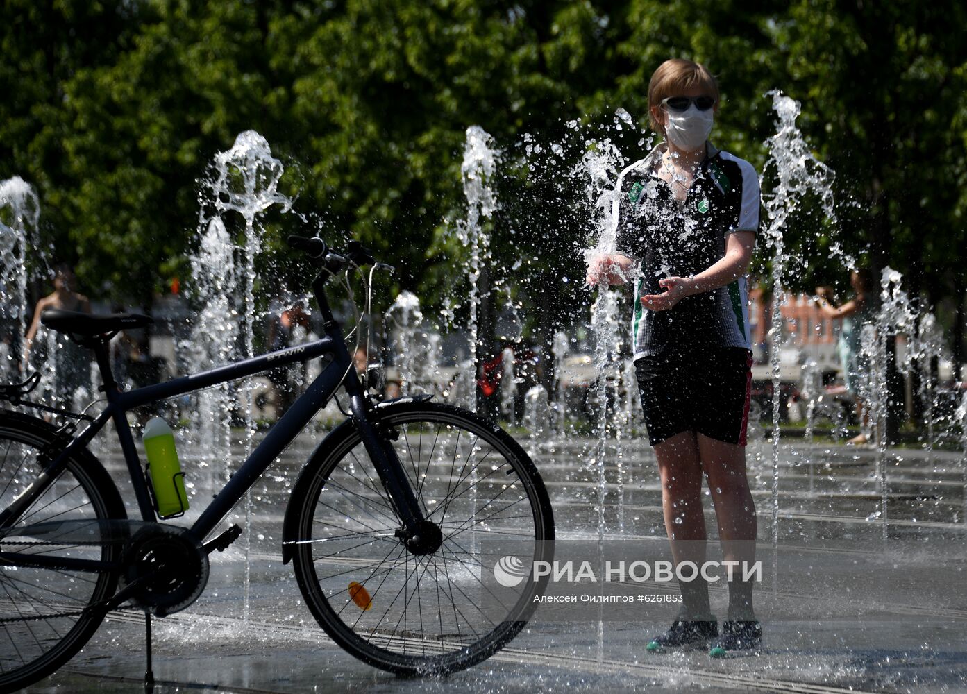 Отдых горожан в Москве