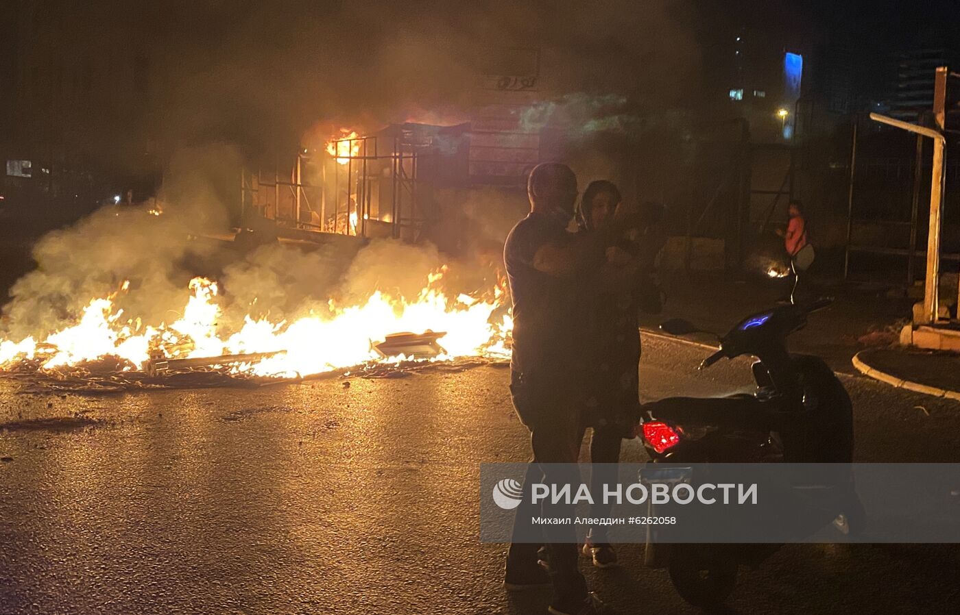 Волнения в Бейруте