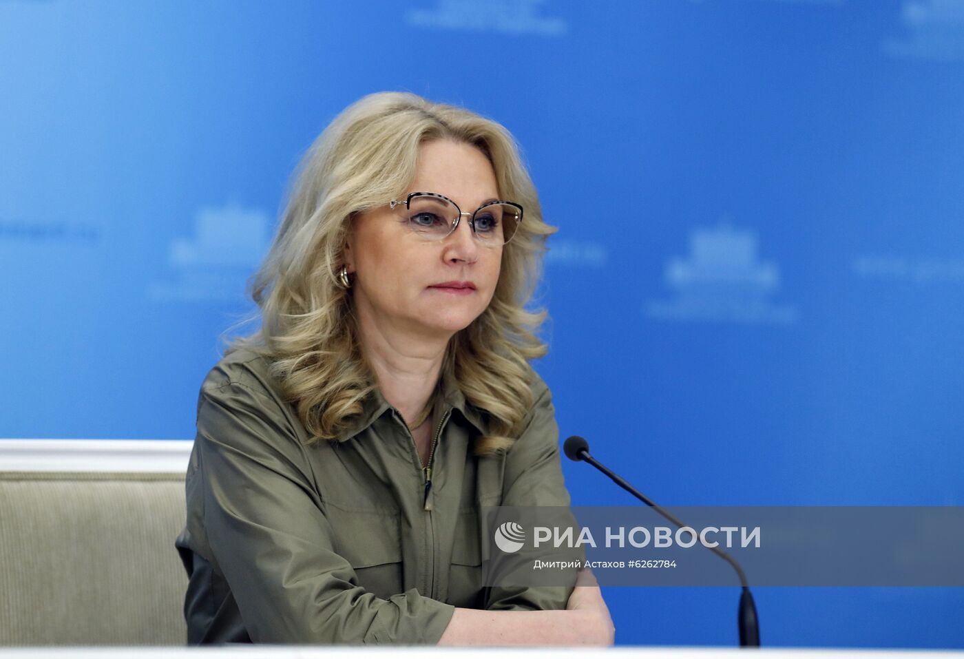 Брифинг вице-премьера РФ Т. Голиковой