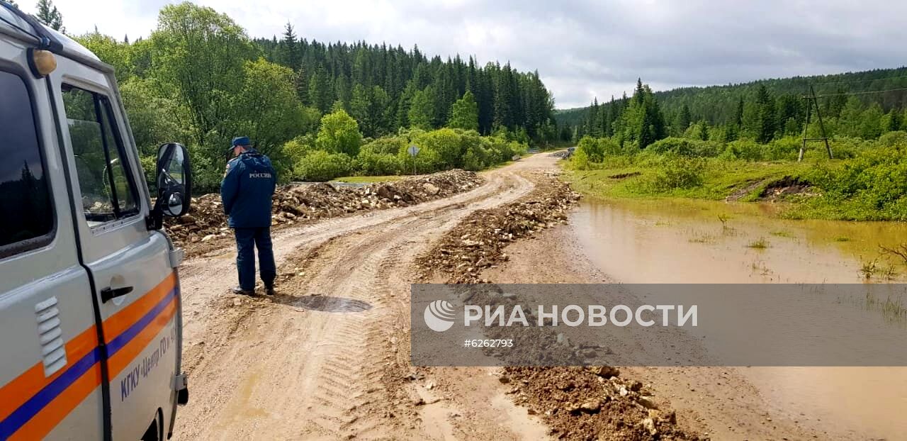 Подтопления в Красноярском крае