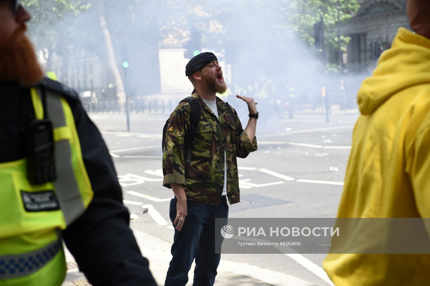 Протесты против полицейского произвола в Великобритании