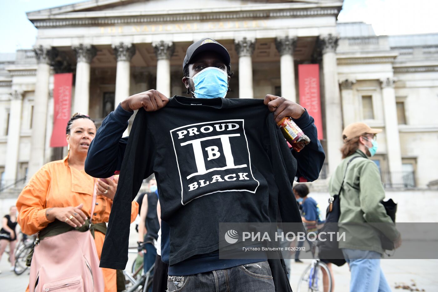 Протесты против полицейского произвола в Великобритании