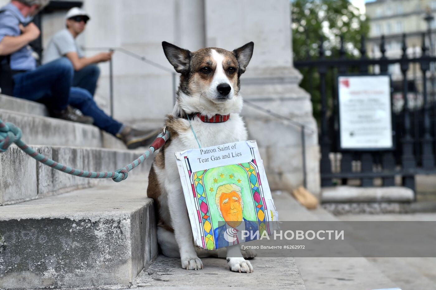 Протесты против полицейского произвола в Великобритании