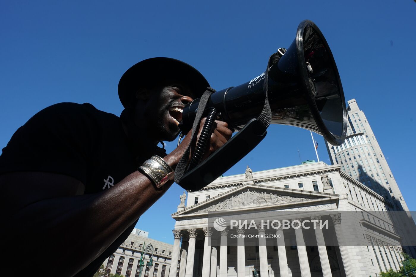 Протесты в Нью-Йорке