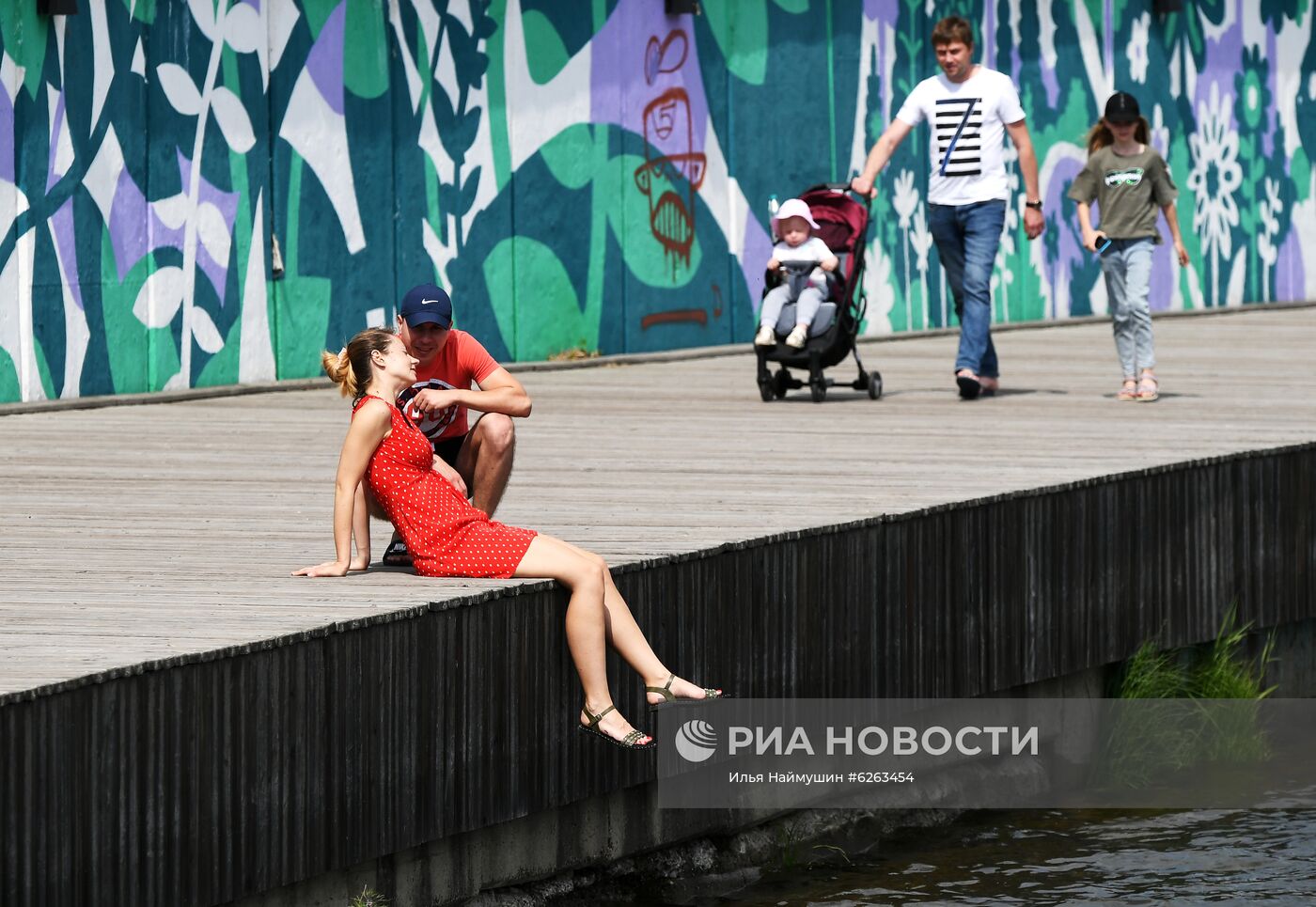 Летний отдых жителей Красноярска во время режима самоизоляции