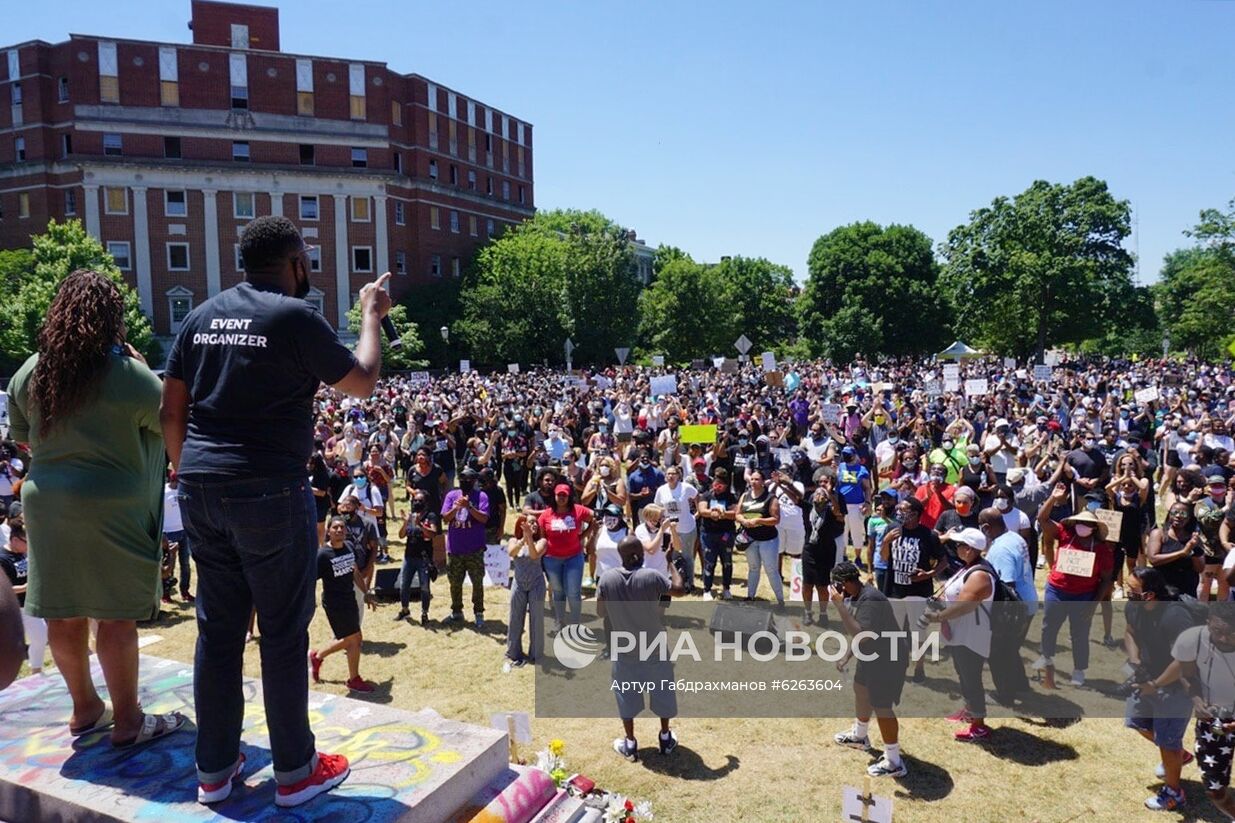 Акция протеста в США