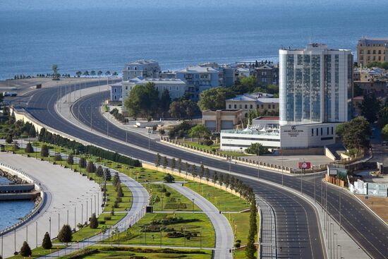 Баку во время карантина