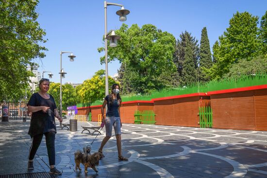 Баку во время карантина