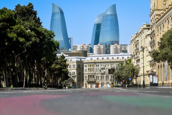 Баку во время карантина