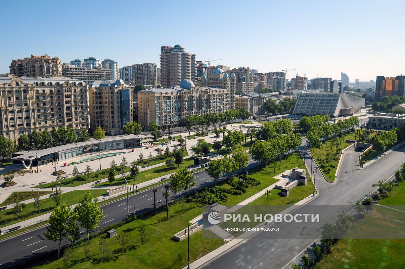 Баку во время карантина