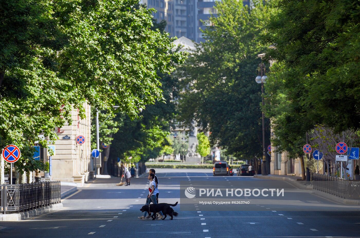 Баку во время карантина
