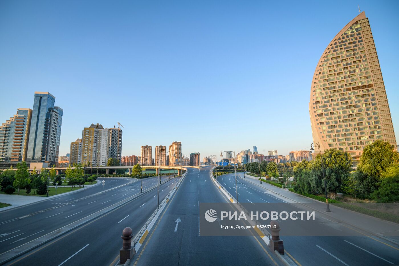 Баку во время карантина
