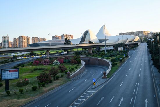 Баку во время карантина