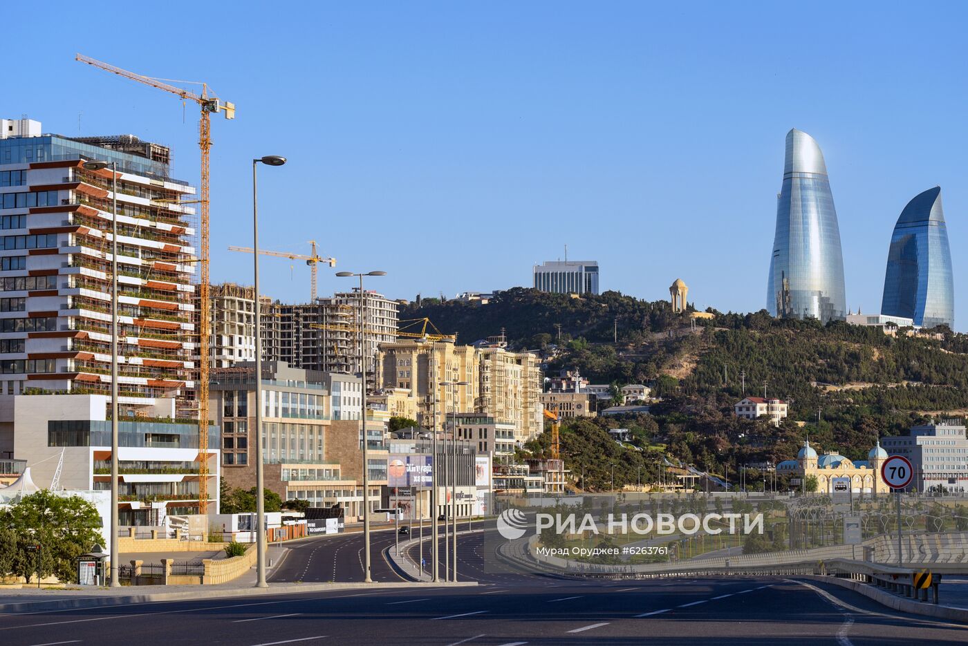 Баку во время карантина