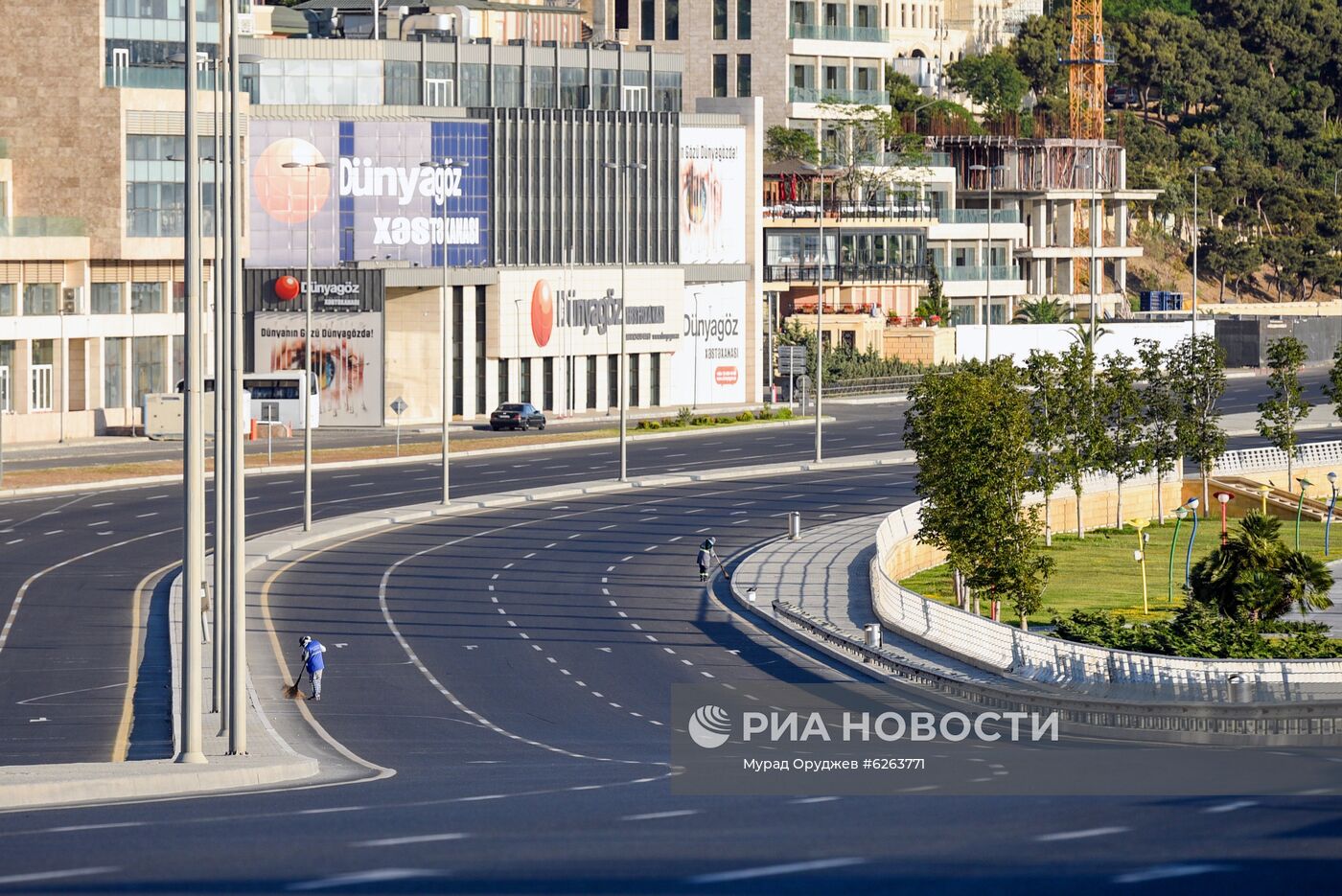 Баку во время карантина