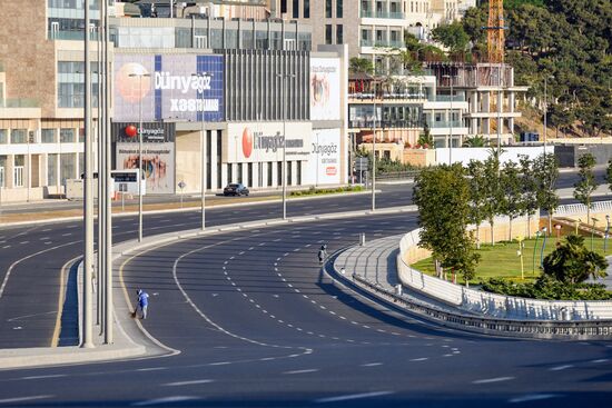 Баку во время карантина