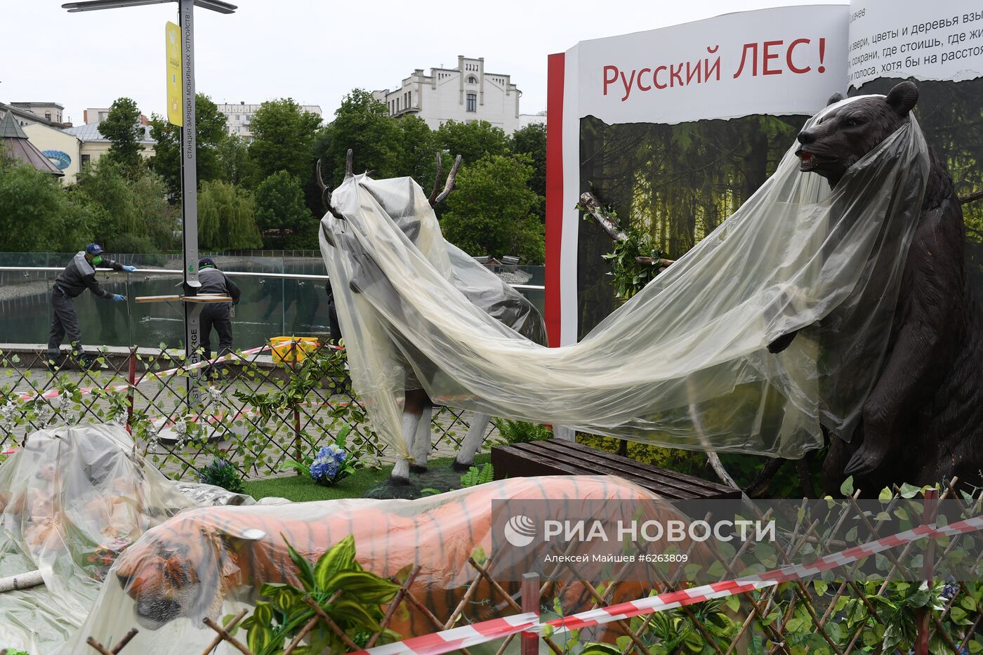 Подготовка Московского зоопарка к открытию после карантина