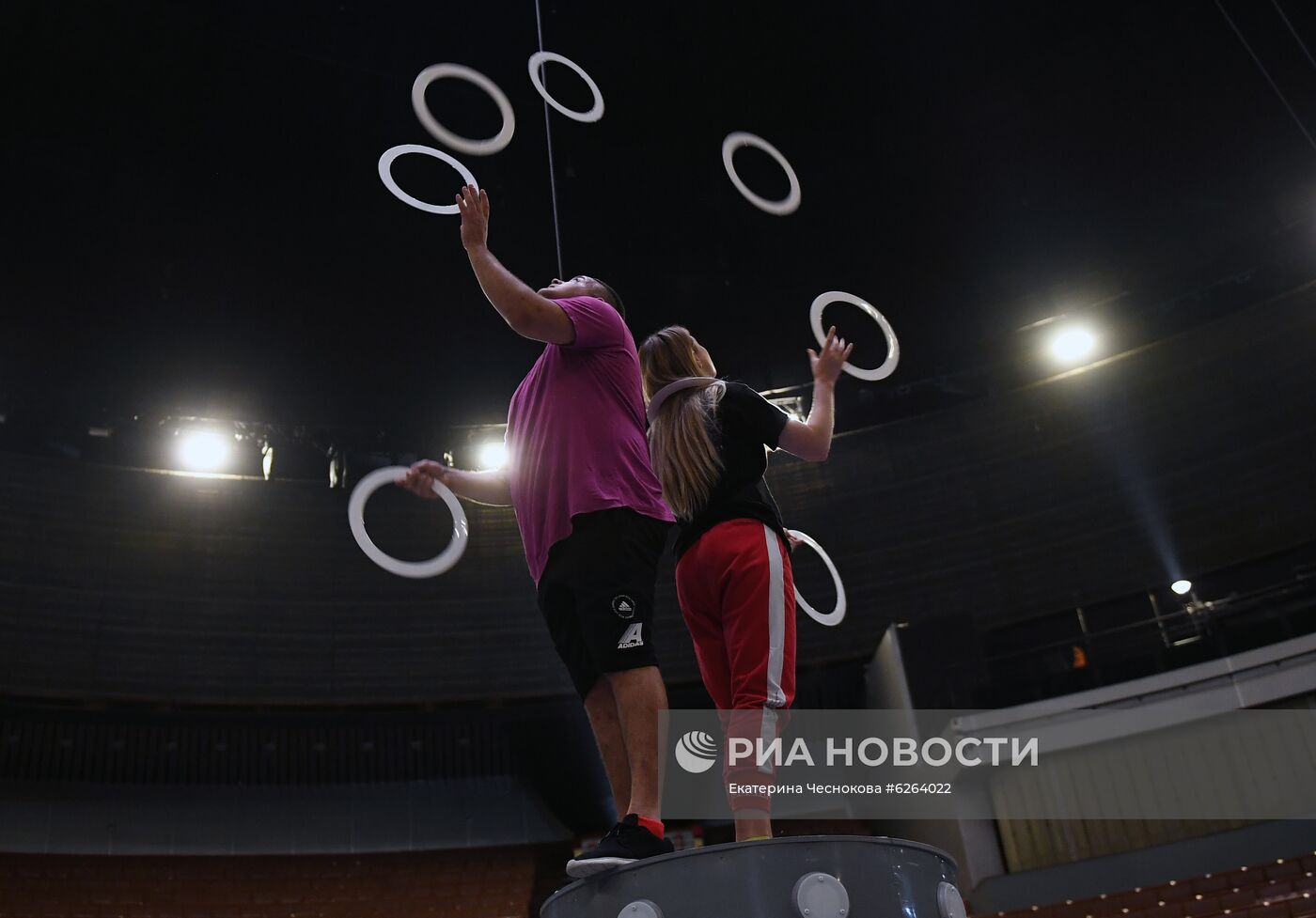 Возобновление репетиций в Большом Московском цирке