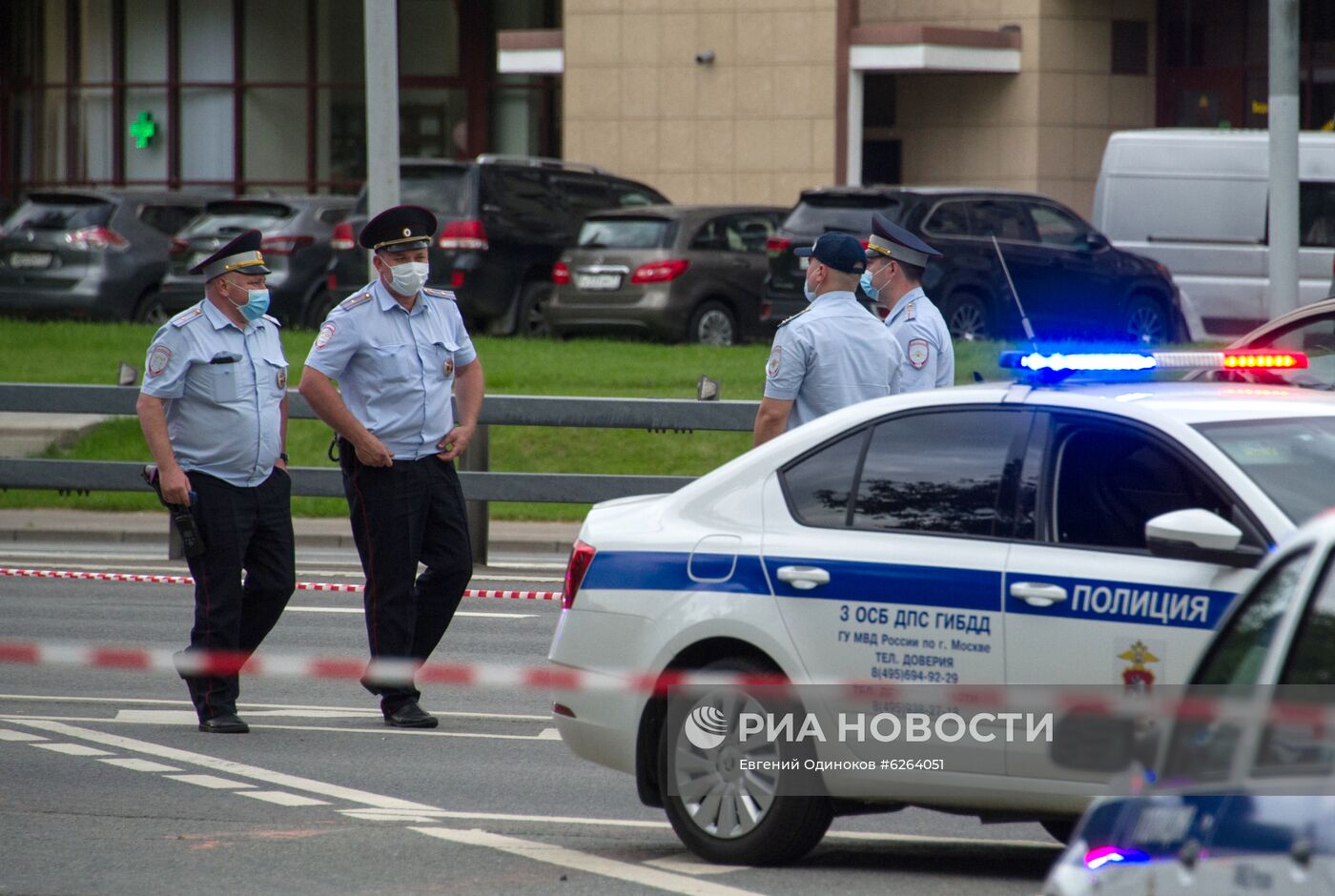 Двух полицейских ранили в ходе стрельбы на юго-западе Москвы