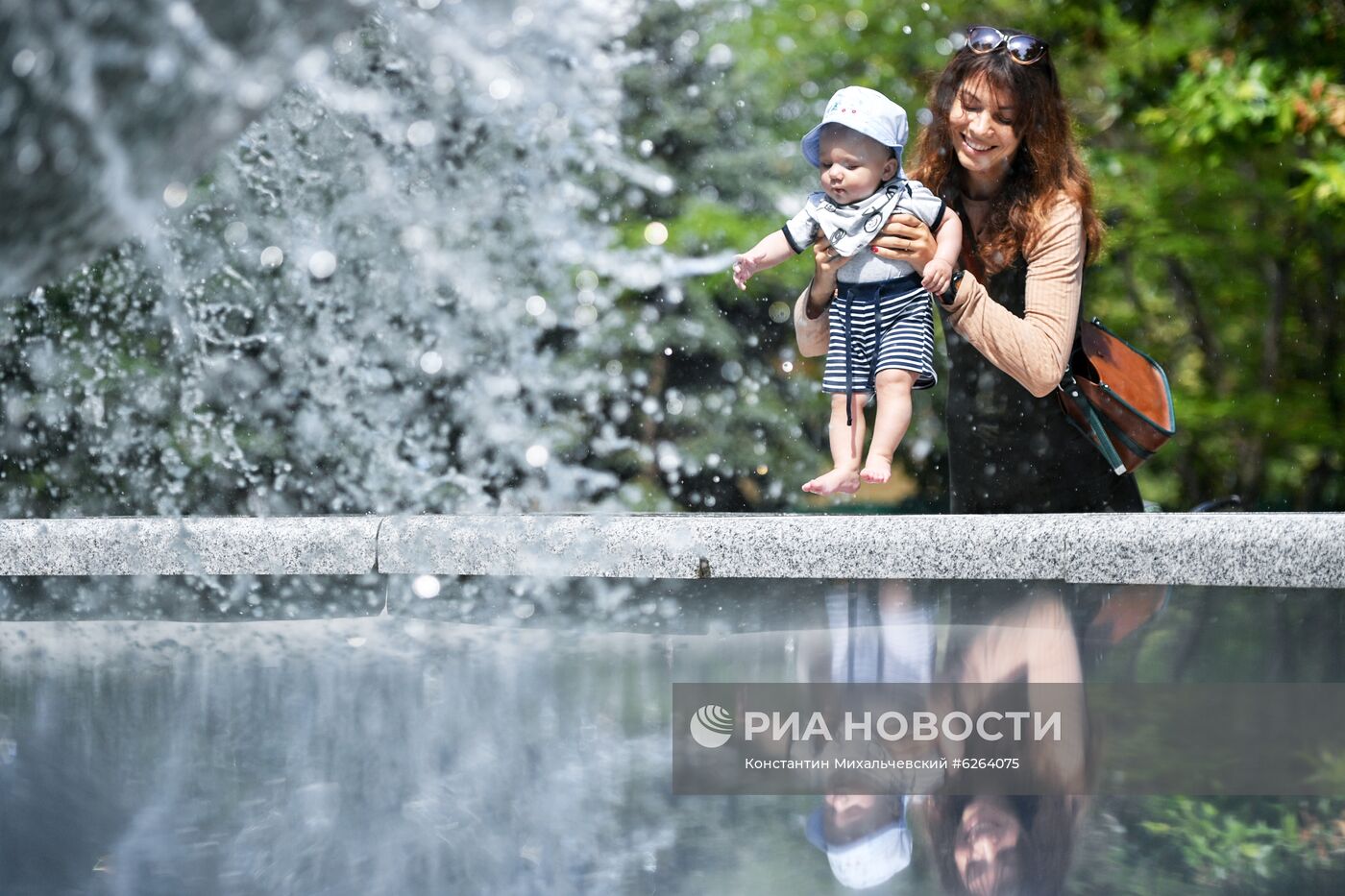 Открытие купального сезона и включение фонтанов в Севастополе