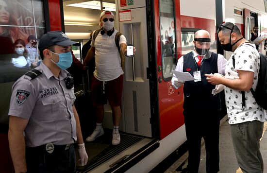 В Грузии возобновлено железнодорожное сообщение