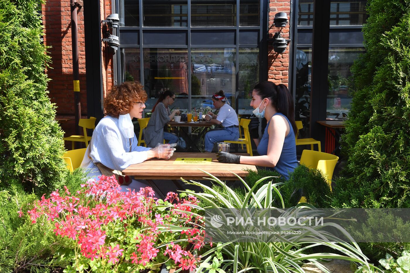 Открытие летних веранд в Москве