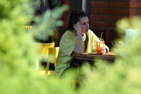 Открытие летних веранд в Москве