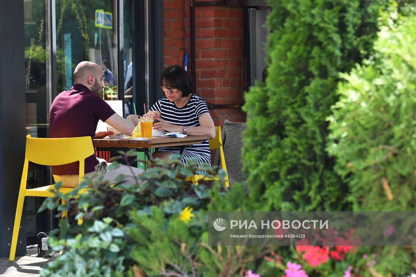 Открытие летних веранд в Москве