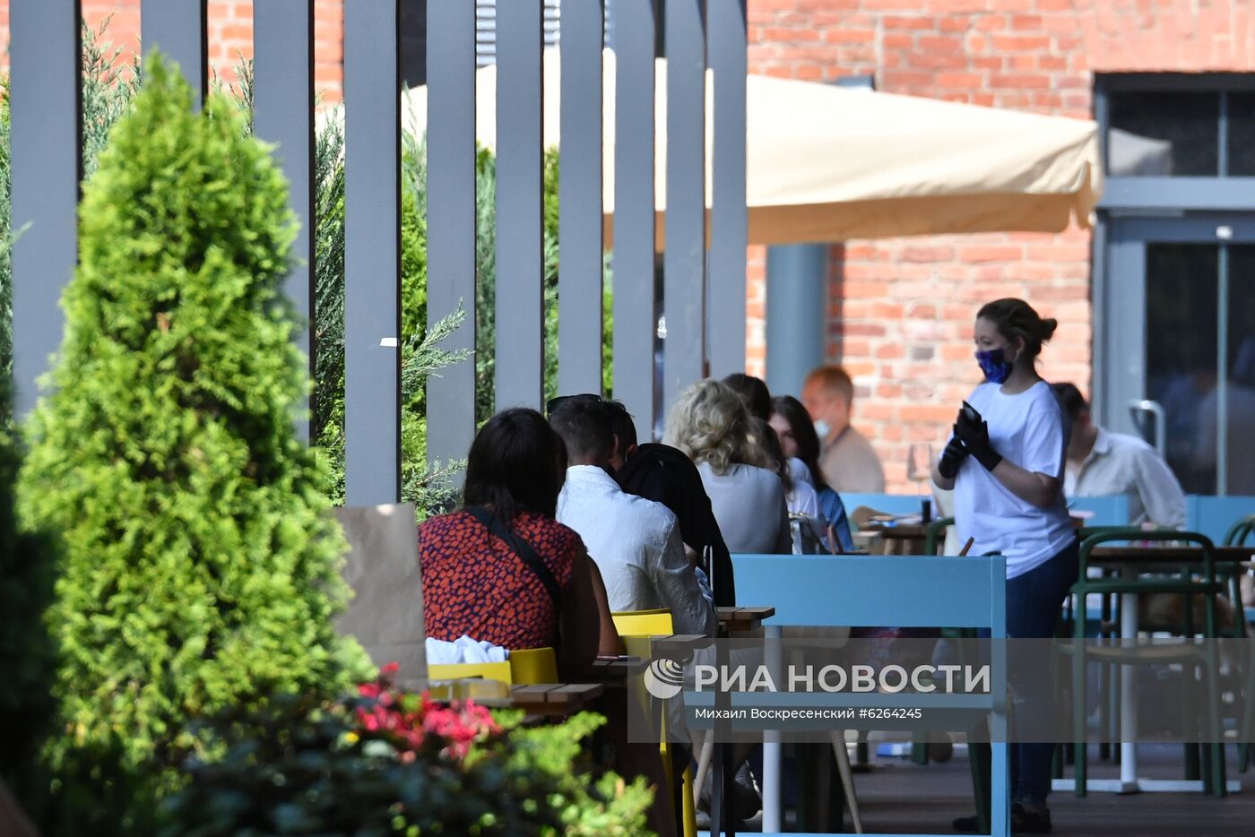 Открытие летних веранд в Москве