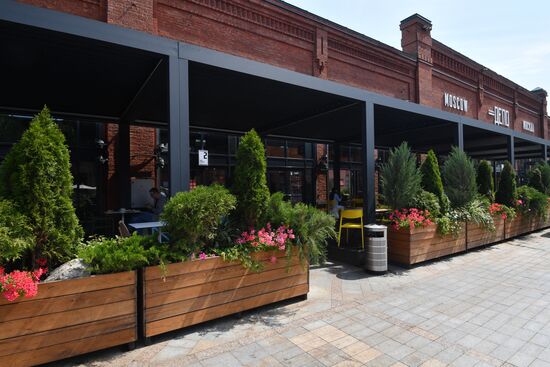 Открытие летних веранд в Москве