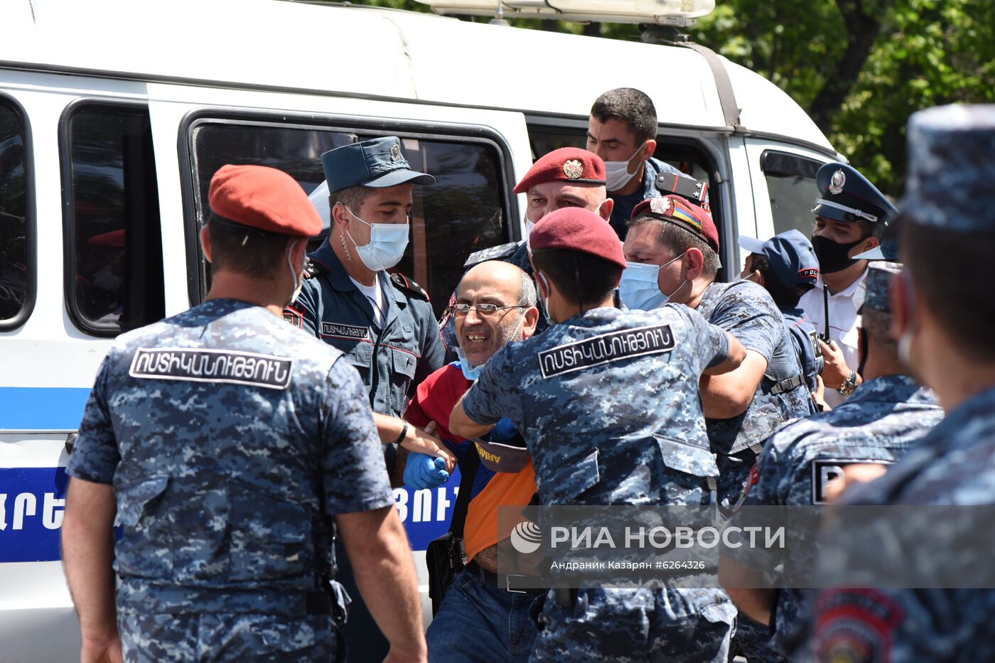 Рассмотрение дела лидера оппозиции Армении Г. Царукяна