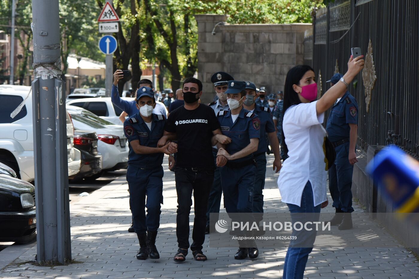 Рассмотрение дела лидера оппозиции Армении Г. Царукяна
