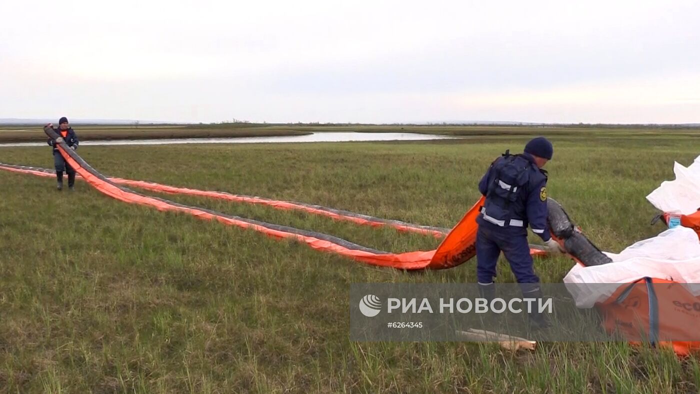 Продолжается ликвидация ЧС в Норильске