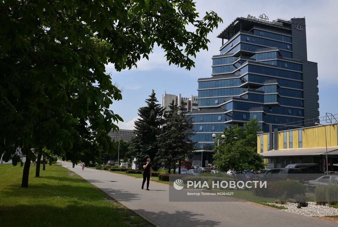 Головной офис Белгазпромбанка в Минске
