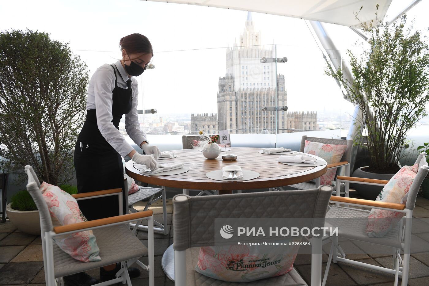 Открытие летних веранд в Москве