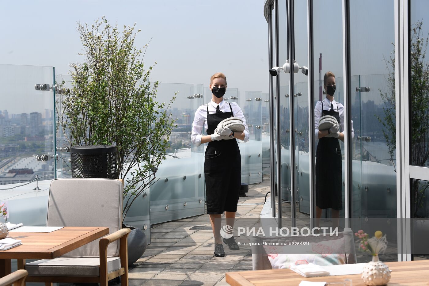 Открытие летних веранд в Москве