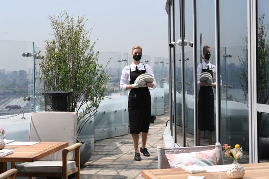 Открытие летних веранд в Москве