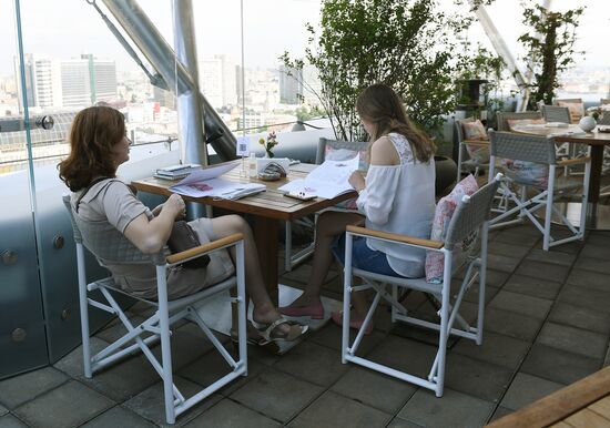 Открытие летних веранд в Москве