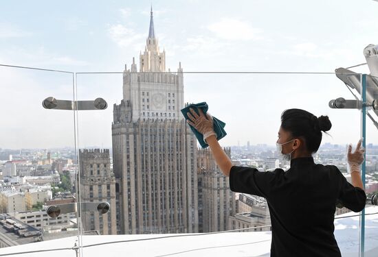 Открытие летних веранд в Москве