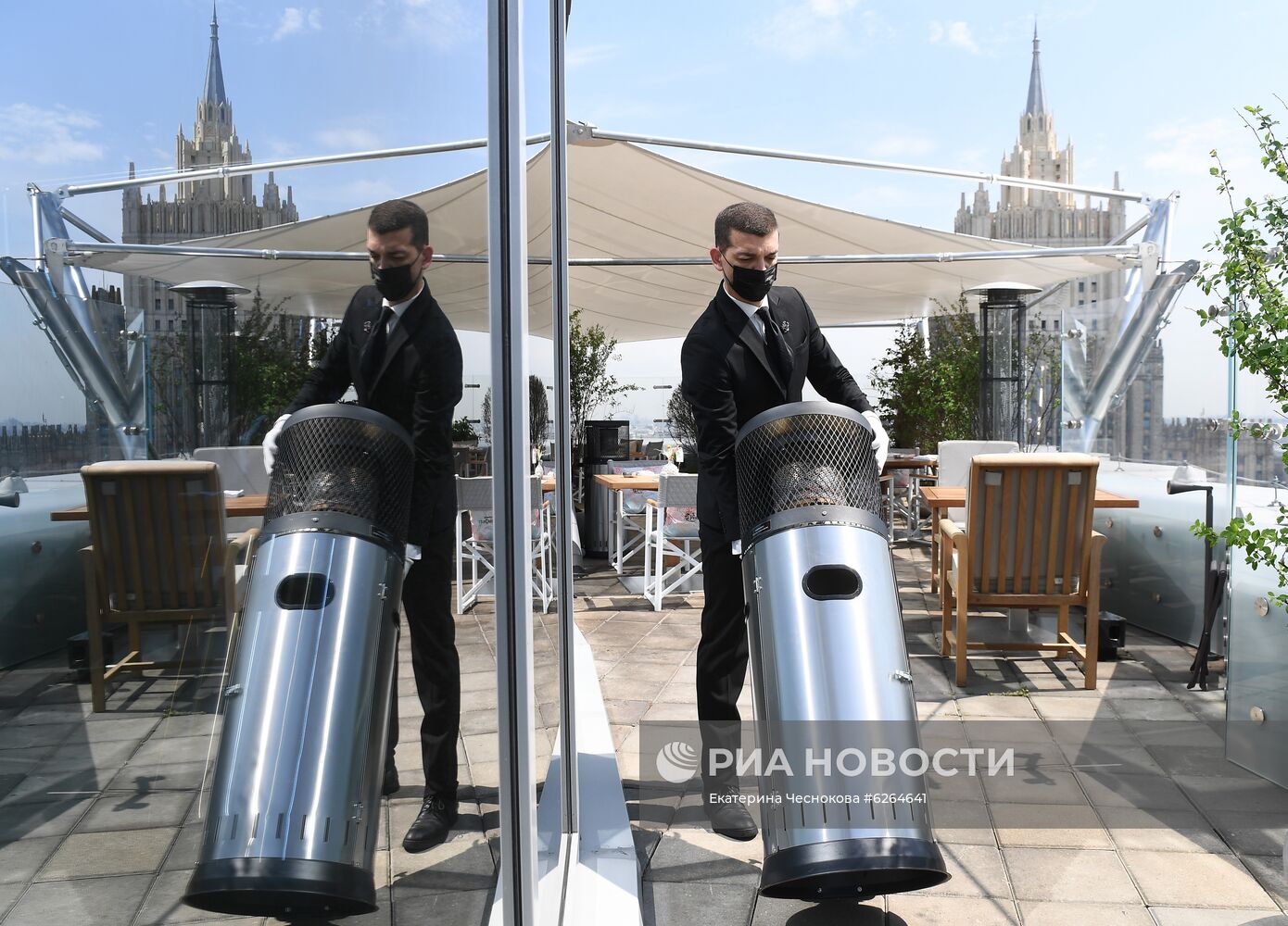 Открытие летних веранд в Москве