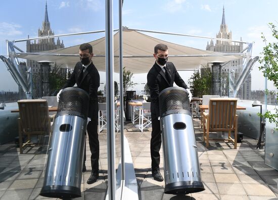 Открытие летних веранд в Москве