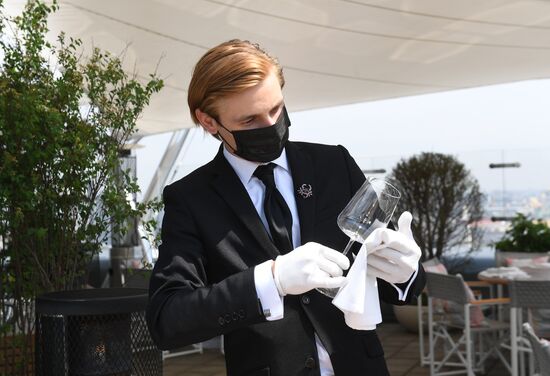 Открытие летних веранд в Москве