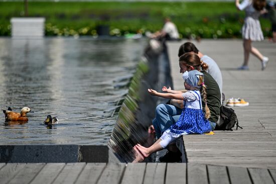 Летний отдых в Москве