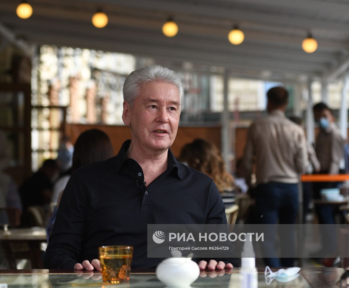 Мэр Москвы Собянин встретился с рестораторами