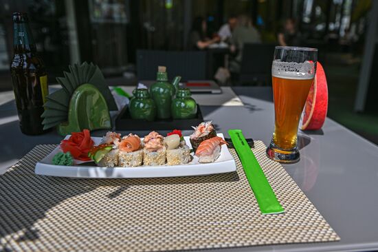 Открытие летних веранд в Москве