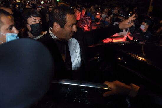 Рассмотрение дела лидера оппозиции Армении Г. Царукяна