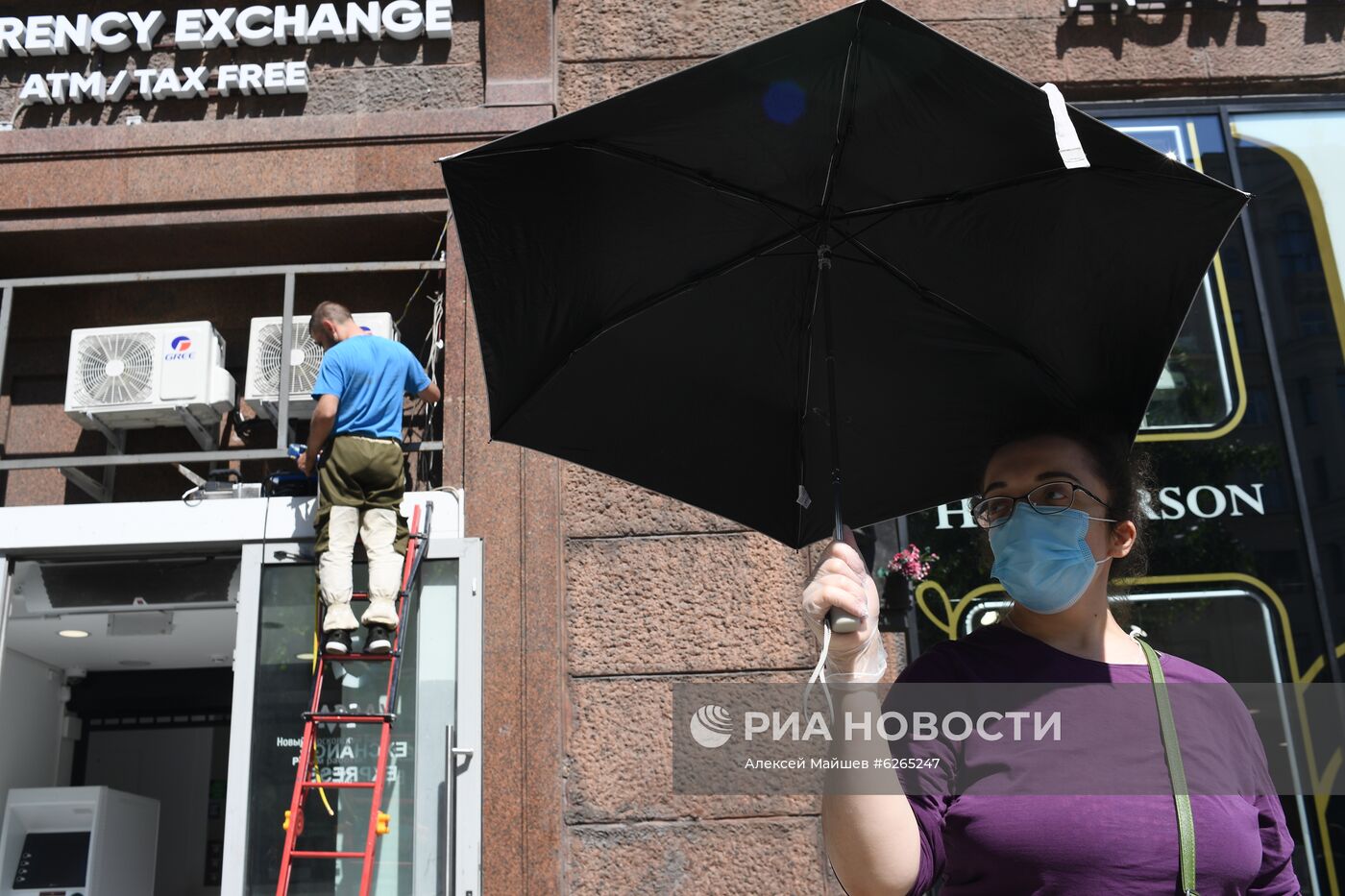 Жара в Москве