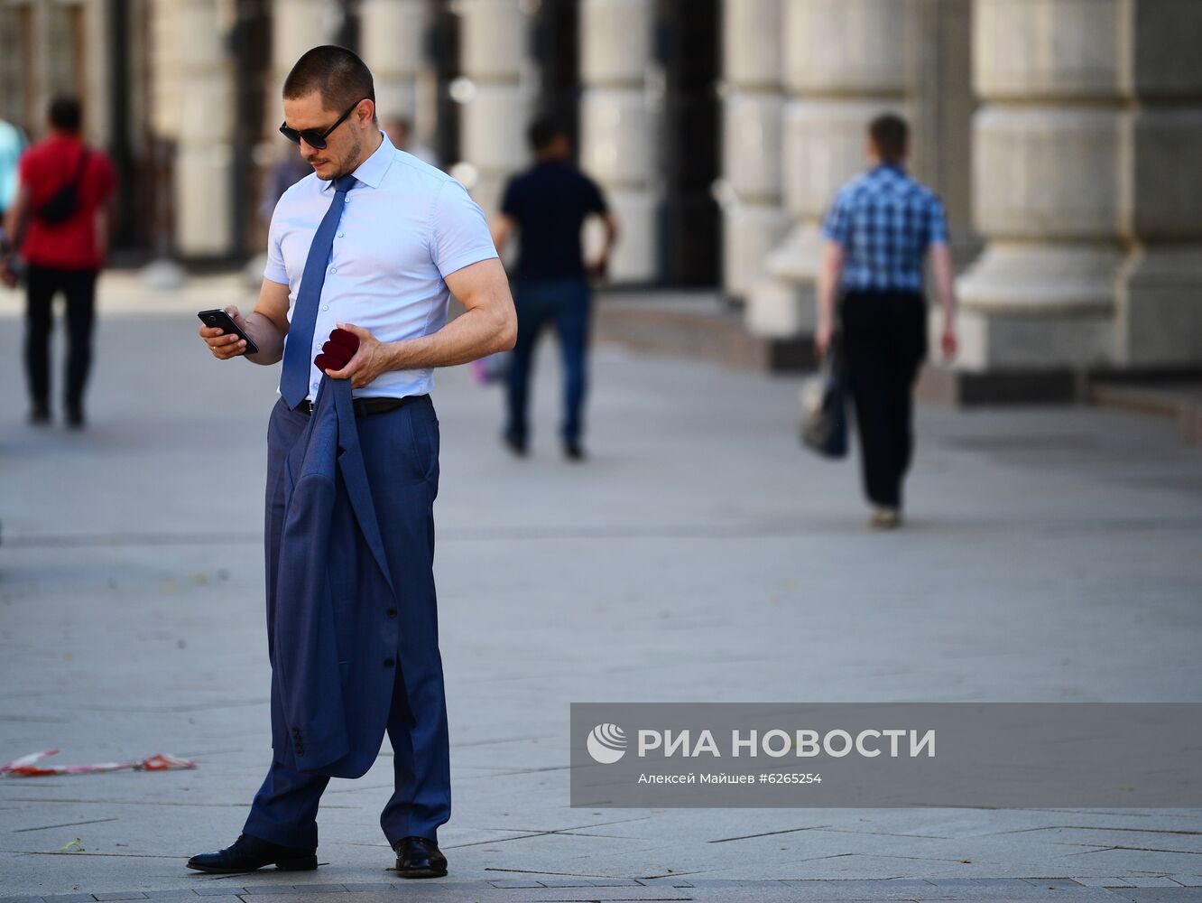 Жара в Москве